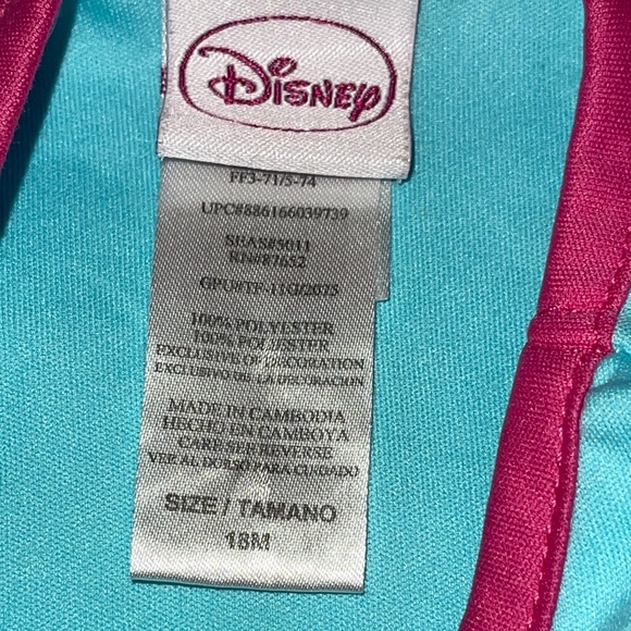 Vintage Disney Aristocats Marie Little Miss Meow Nightgown Girls Sz 18 Months - Picture 6 of 7